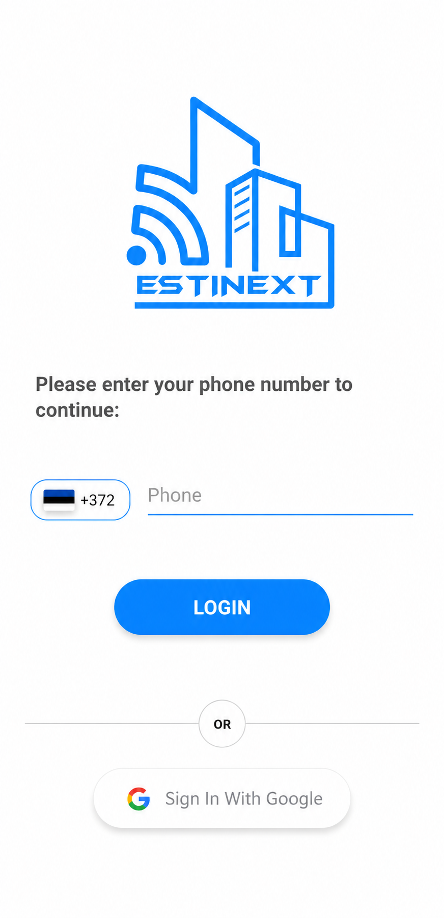 Estinext app screenshot 1